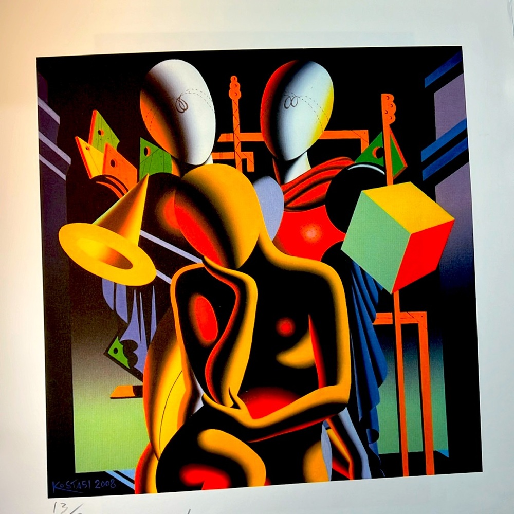 Kostabi 2008 Lithograph